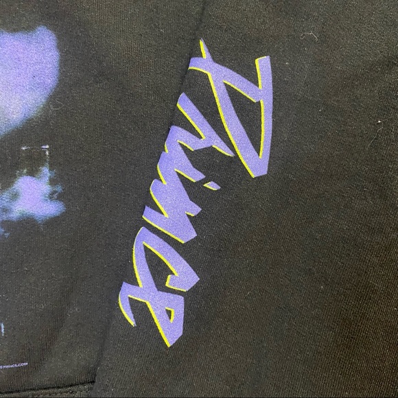 Y2K Prince Purple Rain Hoodie - Picture 3 of 7